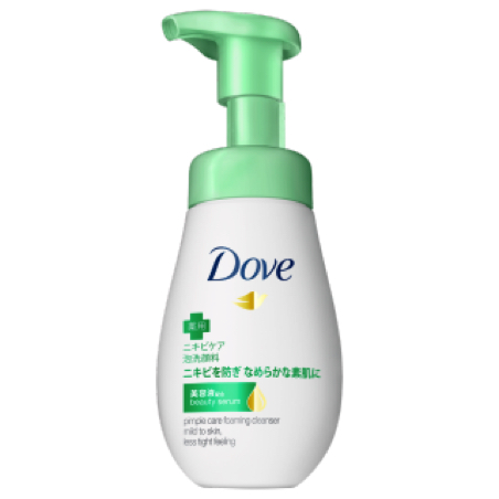 Dove（ダヴ）｜ニキビケア クリーミー泡洗顔料