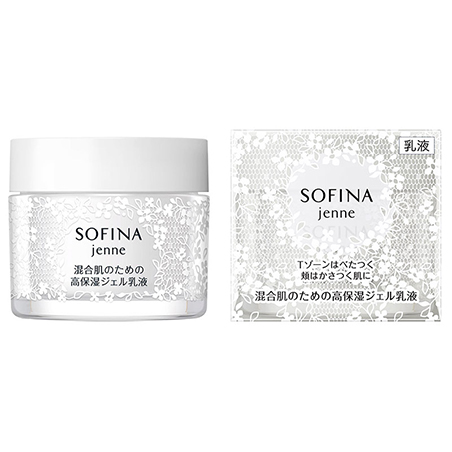 SOFINA jemme 混合肌のための高保湿ジェル乳液