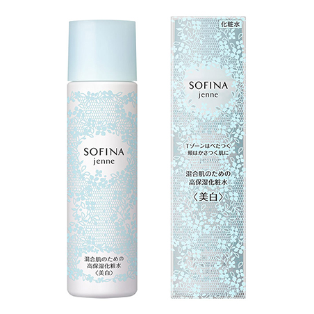 SOFINA jemme 混合肌のための高保湿化粧水<美白>