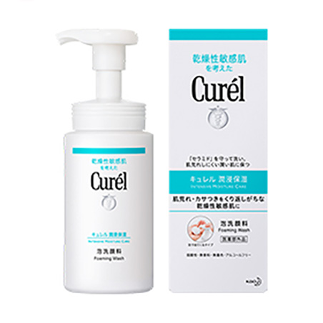 Curel（キュレル）｜潤浸保湿 泡洗顔料