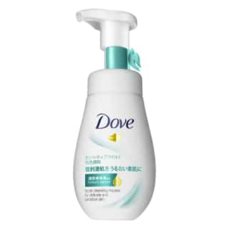 Dove（ダヴ）｜センシティブマイルド クリーミー泡洗顔料 