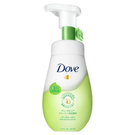 Dove（ダヴ）｜ディープピュア クリーミー泡洗顔料