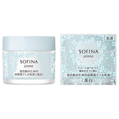 SOFINA（ソフィーナ）｜SOFINA jemme 混合肌のための高保湿ジェル乳液<美白>