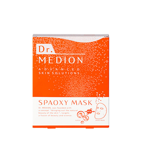 Dr.MEDION（ドクターメディオン）｜炭酸シートマスク スパオキシマスク